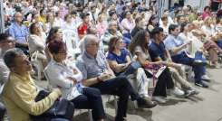 Los eventos de la Fiesta del Libro estuvieron abarrotados de público./foto cortesía