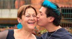 Alina Lozano y Jim Velázquez