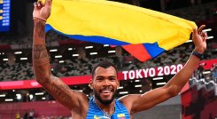 Anthony Zambrano, atleta colombiano. 