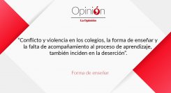 Editorial La Opinión del 2 de octubre 2023