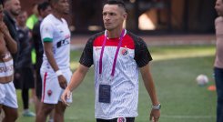 Federico Barrionuevo, técnico del Cúcuta Deportivo. 