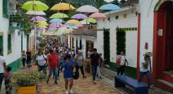 ravesía por el municipio de Arboledas realizada en el mes de junio en el marco de la celebración de los 400 años del Pueblo de Indios. / Fotos: Cortesía/ La Opinión 