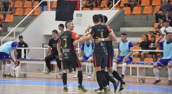 El quinteto de Cúcuta Futsal tras empatar ante Leones cerrará la serie en el Coliseo Toto Hernández.