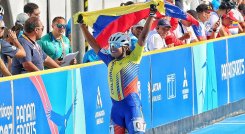 Geiny Pájaro le entregó a Colombia el primer oro en el patinaje de los Juegos Panamericanos.