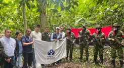 eln entrega de secuestrados 