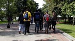 Los jóvenes quieren una vida digna y contribuir a la transformación del país.