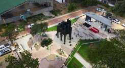 Inauguraron parque Florentina Salas