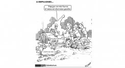 Caricatura de Colombiatura