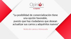 Venta de carros a Venezuela