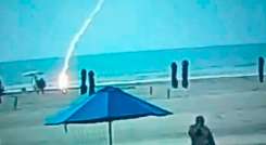 Una turista murió en playa de Cartagena después de que le cayera un rayo