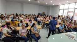 Durante este año, los maestros protestaron en varias oportunidades y se declararon en asamblea permanente, para ser escuchados.  / Foto Cortesía / La Opinión 