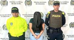 Así se dio captura de esposa de un comandante de la Policía por tráfico de droga