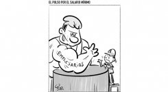El pulso por el salario mínimo