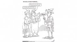 Caricatura de Colombiatura