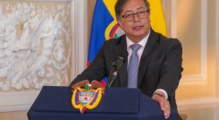 Gustavo Petro dió su mensaje de navidad.