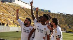 El Real Madrid se apuntó una  victoria importante en la Liga al derrotar a Las Palmas.