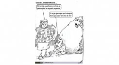 cae el desempleo