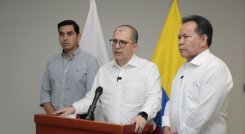 Entrevista con el fiscal general, Francisco Barbosa./Foto cortesía