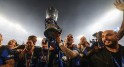 Lautaro Martínez da al Inter su tercera Supercopa de Italia consecutiva