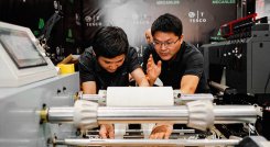 Textiles e insumos para la confección se ven en Colombiatex 2024.