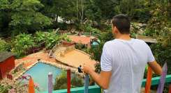 Fabio Bedoya comentó que los bumangueses son los que más visitan el lugar.