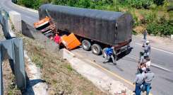 Accidente Vía Pamplona