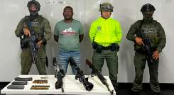 Cayó 'Caballero', un narco señalado de mover cuatro toneladas de cocaína al mes