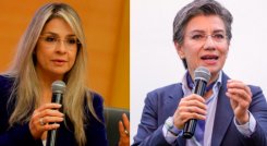 Claudia López y Vicky Dávila