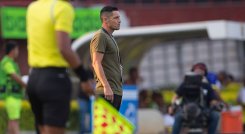 Federico Barrionuevo, DT del Cúcuta Deportivo. 