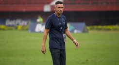 Federico Barrionuevo, técnico del Cúcuta Deportivo 2024. 