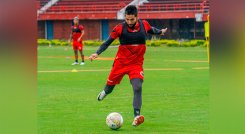 Jonathan Agudelo, delantero del Cúcuta Deporitvo