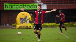Valentín Robaldo, delantero del Cúcuta Deportivo
