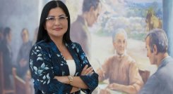 Yirley Vargas, gestora social y esposa de Jorge Acevedo.