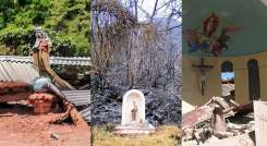 ¿Milagros? Las imágenes religiosas que sobrevivieron a tragedias en Norte de Santander