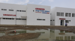 La nueva planta física de la ESE Hospital de Villa del Rosario fue entregada este miércoles al alcalde Camilo Suárez. 
