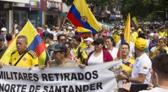 En Cúcuta, los ciudadanos se congregaron de forma masiva para enviar un mensaje de rechazo al presidente. / Foto Juan Pablo Cohen-La Opinión