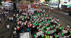 Semana Santa inicio con la marcha del perdón en Cúcuta