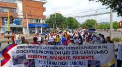 Protestas en el 2023. / Foto: Cortesía / La Opinión 