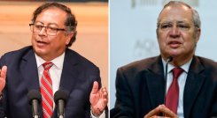 Gustavo Petro e Iván Name