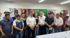 Negociadores de comunidades campesinas del Catatumbo y Gobierno Nacional/Foto cortesía