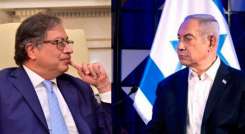 Presidente de Colombia e Israel 