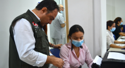 Instituto Departamental de Salud adelanta inspección a IPS en el territorio. 