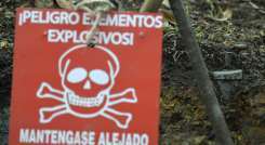 Norte de Santander se ubica como el tercer departamento con más víctimas por artefactos explosivos./Foto archivo
