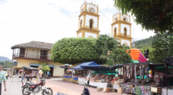 El congresista Wilmer Guerrero alertó sosbre los riesgos geológicos en el municipio Santiago en Norte de Santander. 