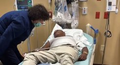Omar Geles fue hospitalizado en Miami. / Foto: Tomada de X
