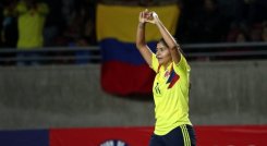 Catalina Usme la goleadora histórica de la selección Colombia femenina.