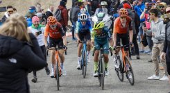El pedalista colombiano Daniel Martínez hace un gran Giro de Italia.