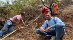 Una gran polémica se ha generado en Ábrego por la falta de convenio con el Cuerpo de Bomberos Voluntarios./ Foto cortesía