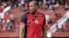 Braynner García, técnico del Cúcuta Deportivo. 