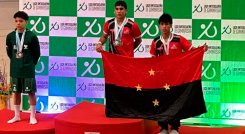 Camilo Vera, gimnasia artística de Norte de Santander. 